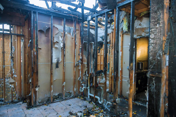 Professional Fire Damage Removal technician working in Milton-Freewater, OR